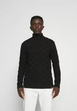 INDICODE JEANS CURTIS - Pullover - Black