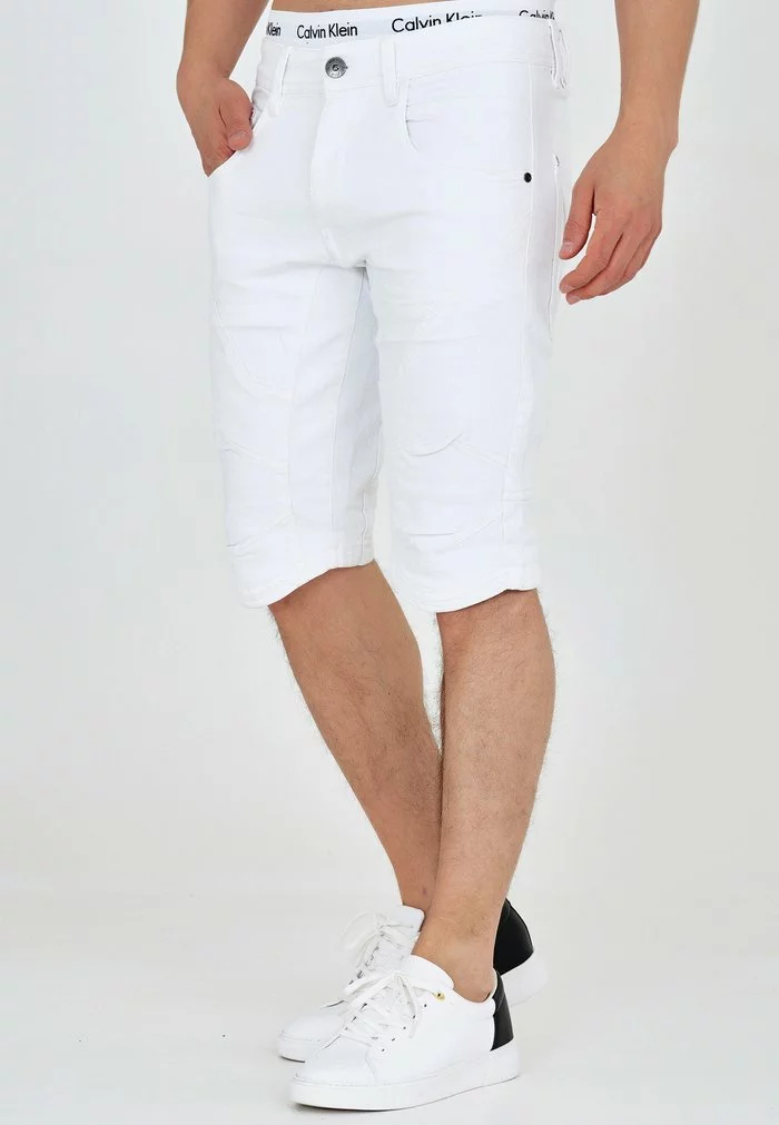 INDICODE JEANS LEON - Short En Jean - Offwhite 4 INDICODE JEANS LEON - Short En Jean - Offwhite – Image 4