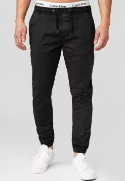 INDICODE JEANS FIELDS - Pantalon Classique - Black
