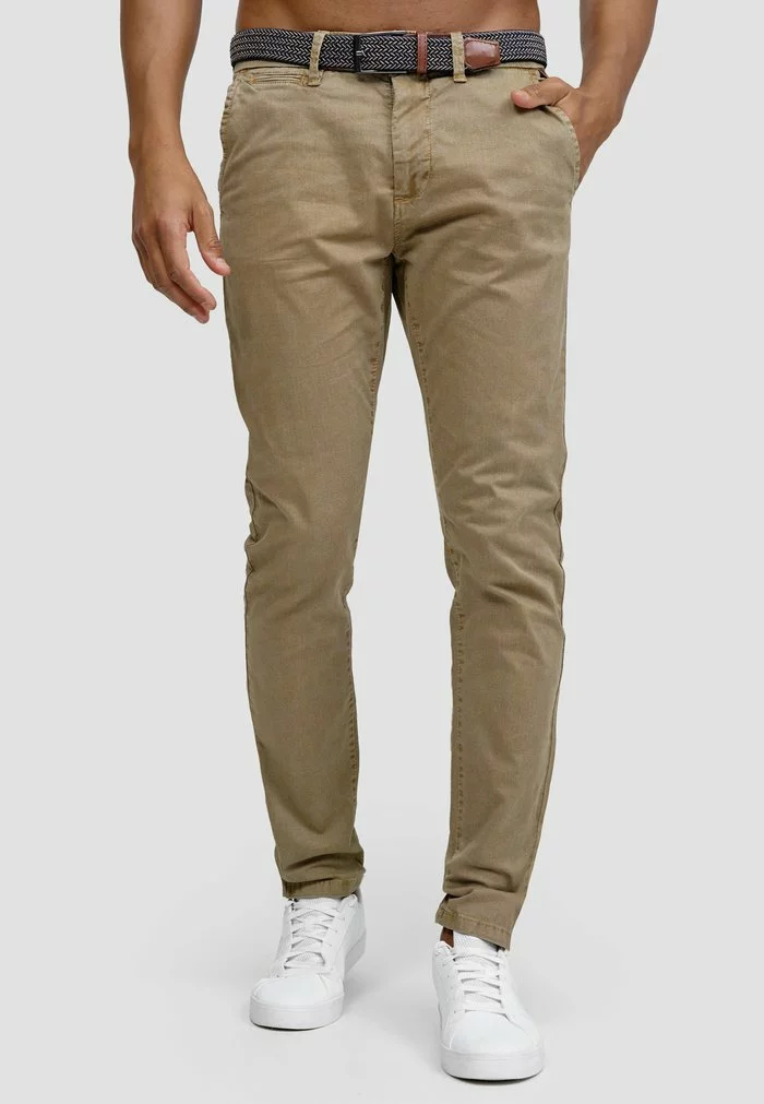 INDICODE JEANS WALLER - Chino - Cornstalk 1 INDICODE JEANS WALLER - Chino - Cornstalk