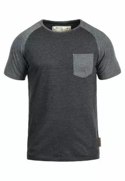 INDICODE JEANS IDGRESHAM - T-shirt Imprimé - Charcoal -INDICODE JEANS Boutique 0162636b5ff14ebc9c3a8ced5292ee3a