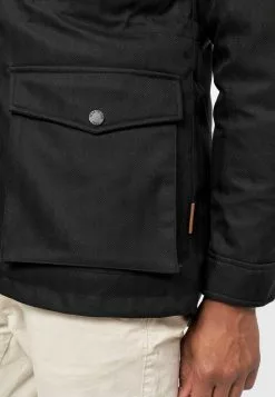 INDICODE JEANS Parka - Black -INDICODE JEANS Boutique 01807207016340df8f40ecaad50cc45a