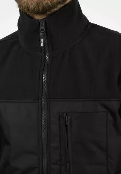 INDICODE JEANS IDBIRCH - Veste Polaire - Black -INDICODE JEANS Boutique 01907f11ac2d4cc7bc6a010e5de49a3b