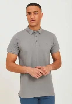 INDICODE JEANS IDREBBERT - Polo - Light Grey