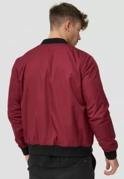 INDICODE JEANS Blouson Bomber - Bordeaux -INDICODE JEANS Boutique 01e8982ac0094421b52bf0591460d563