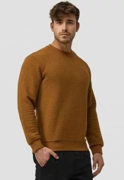 INDICODE JEANS DASH - Sweatshirt - Rubber -INDICODE JEANS Boutique 02318e66ad8a4305a567a891cb6da195