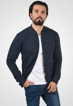 INDICODE JEANS IDBRONTE - Sweat à Capuche Zippé - Navy