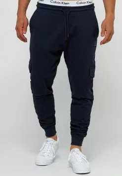 INDICODE JEANS BENDNER - Pantalon Cargo - Navy