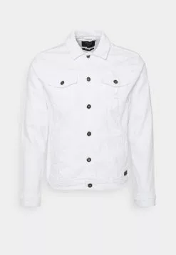 INDICODE JEANS GLENALVON - Veste En Jean - Offwhite