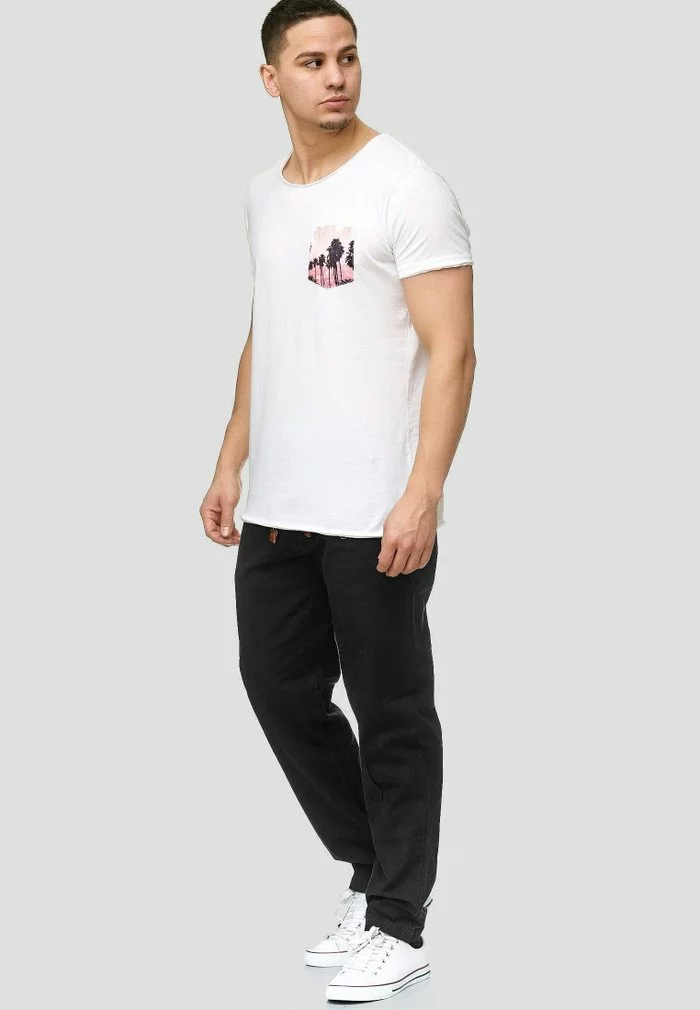 INDICODE JEANS Chino - Black 2 INDICODE JEANS Chino - Black – Image 2