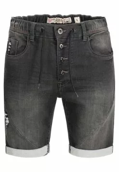 INDICODE JEANS Short En Jean - Black -INDICODE JEANS Boutique 02cb699a6bc9446cbfc59595189a80da