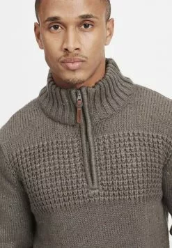 INDICODE JEANS IDOSLO - Pullover - Pewter -INDICODE JEANS Boutique 030bd54d4fb145d58b34091a28492840