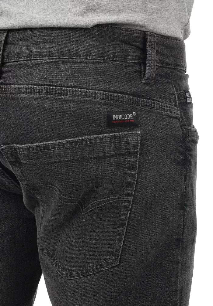 INDICODE JEANS IDHALLOW - Short En Jean - Dark Grey 6 INDICODE JEANS IDHALLOW - Short En Jean - Dark Grey – Image 6