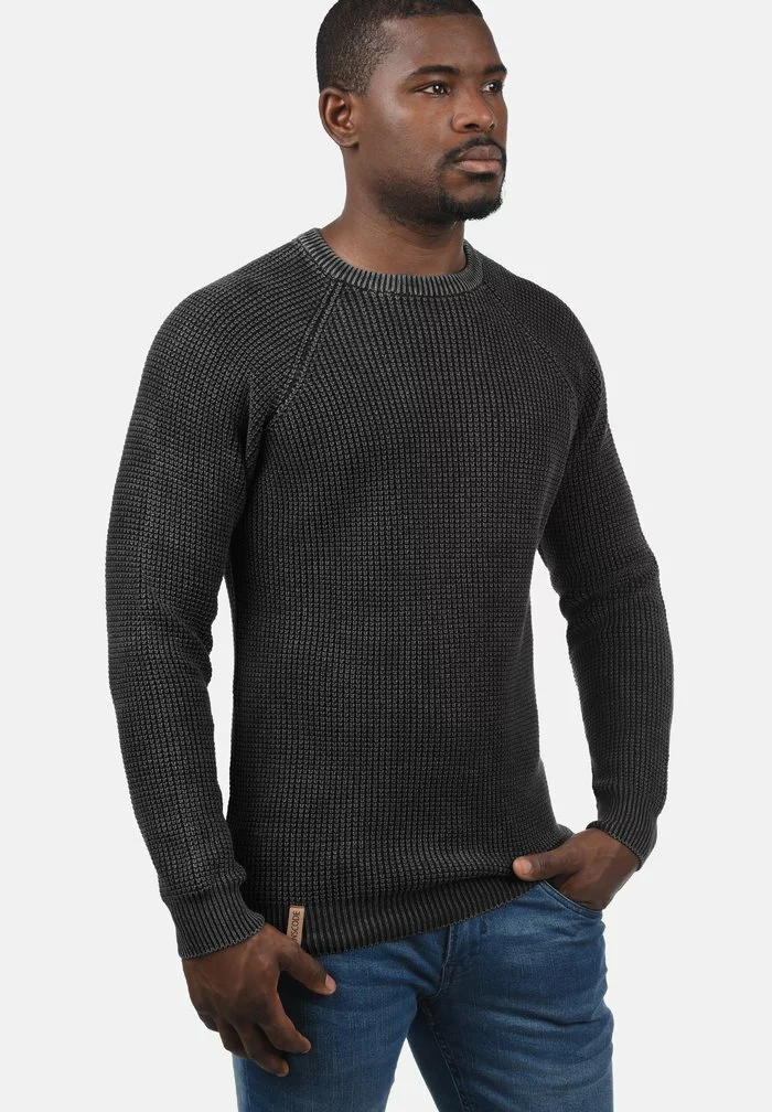 INDICODE JEANS IDROCKFORD - Pullover - Black 1 INDICODE JEANS IDROCKFORD - Pullover - Black