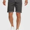 INDICODE JEANS Short - Pewter
