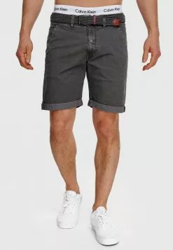 INDICODE JEANS Short - Pewter
