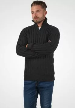 INDICODE JEANS IDPAULO - Pullover - Charcoal Mix