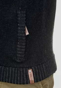 INDICODE JEANS Sweat à Capuche Zippé - Black -INDICODE JEANS Boutique 0496093d1bd143989cb5ca8732349948