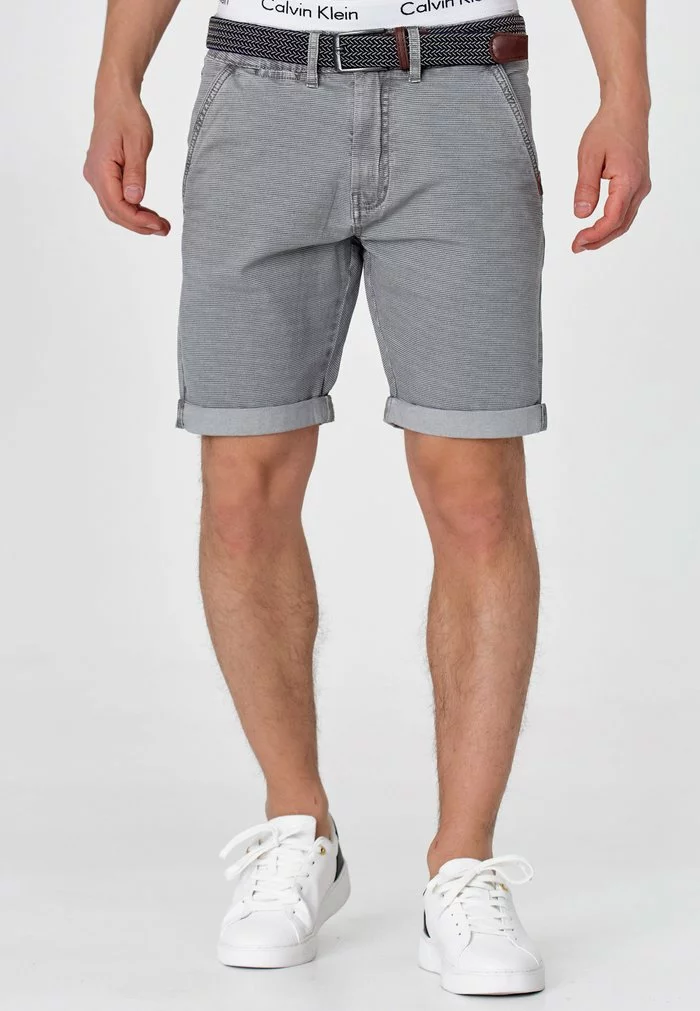 INDICODE JEANS CAEDMON - Short - Lt Grey 1 INDICODE JEANS CAEDMON - Short - Lt Grey