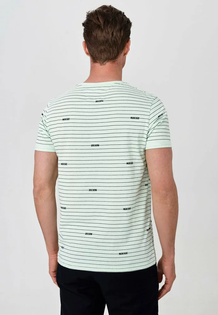 INDICODE JEANS ECKLEY - T-shirt Imprimé - Pastel Green 3 INDICODE JEANS ECKLEY - T-shirt Imprimé - Pastel Green – Image 3