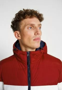 INDICODE JEANS HOOVER - Veste D'hiver - Tomato -INDICODE JEANS Boutique 050b97599f60428eb1baca725fbfb4ec