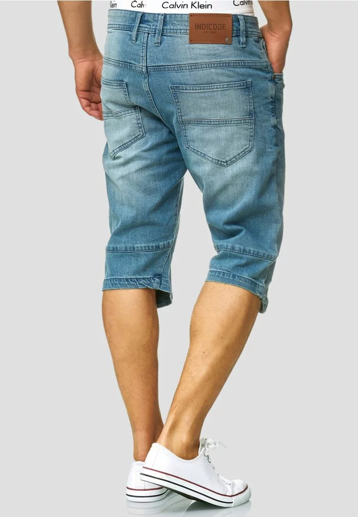 INDICODE JEANS Short En Jean - Blue 3 INDICODE JEANS Short En Jean - Blue – Image 3