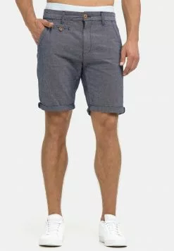 INDICODE JEANS CASUAL FIT - Short - Blue Denim