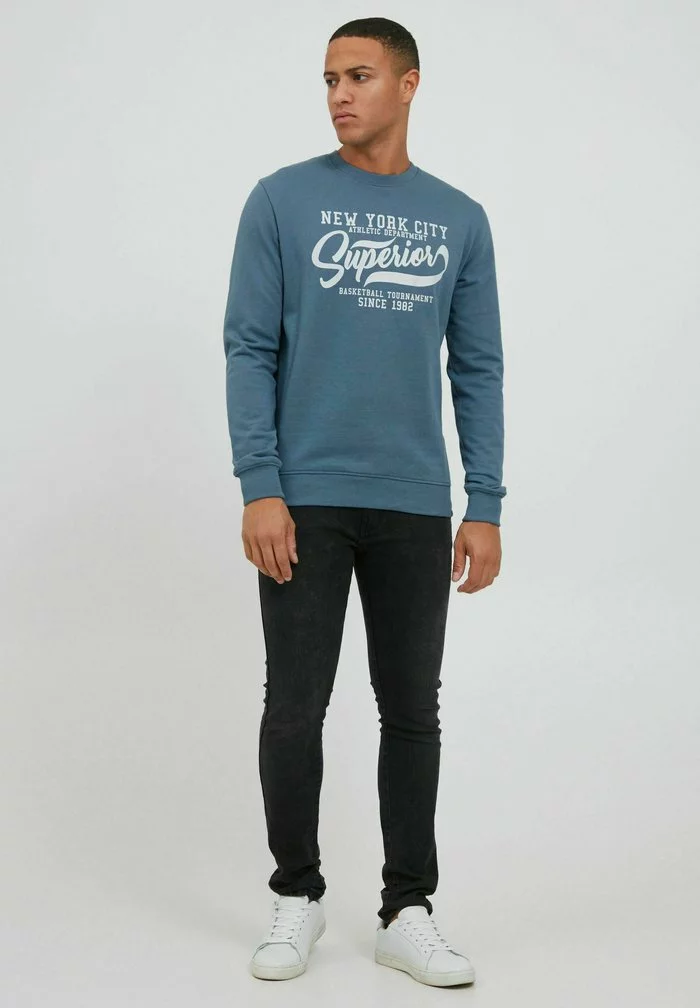 INDICODE JEANS IDGALILERO - Sweatshirt - China Blue 2 INDICODE JEANS IDGALILERO - Sweatshirt - China Blue – Image 2