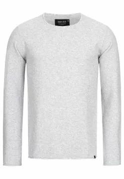 INDICODE JEANS LOAKIM - Pullover - Optical White -INDICODE JEANS Boutique 059d6d67c7c549798c1fc78c5f102673