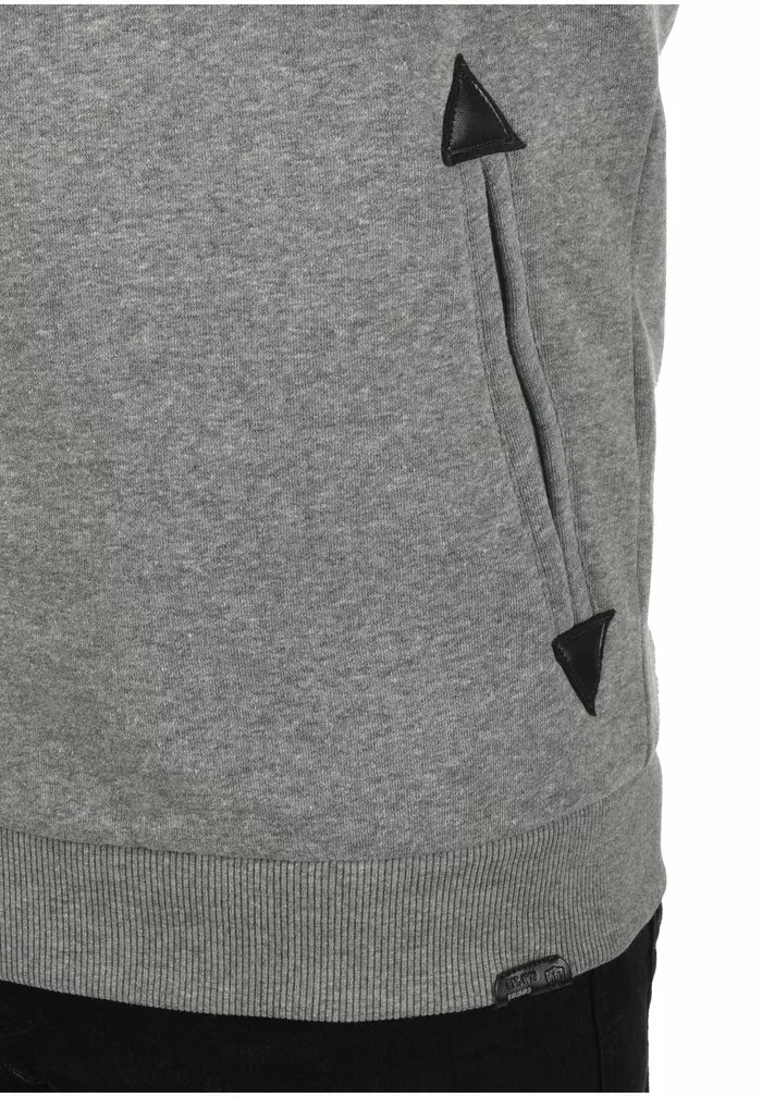 INDICODE JEANS IDBARNHILL - Sweat à Capuche Zippé - Grey Mix 6 INDICODE JEANS IDBARNHILL - Sweat à Capuche Zippé - Grey Mix â Image 6