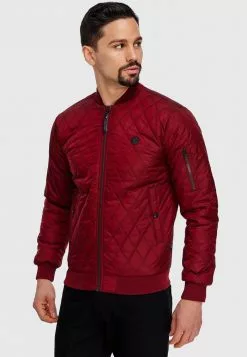 INDICODE JEANS NOVAK - Veste Mi-saison - Bordeaux -INDICODE JEANS Boutique 07737d305f404873a544254681f15951