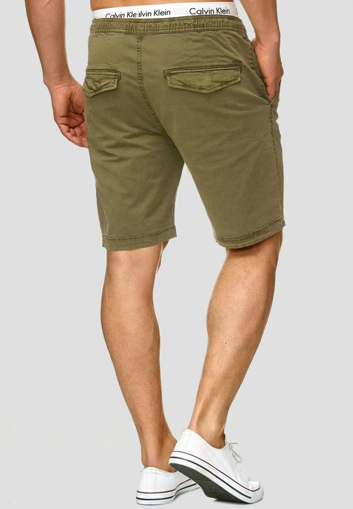 INDICODE JEANS KELOWNA - Short - Army 4 INDICODE JEANS KELOWNA - Short - Army – Image 4