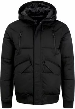 INDICODE JEANS IDRAVERT - Veste D'hiver - Black -INDICODE JEANS Boutique 0805e893cf054940a5fe315fb74554cd