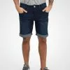 INDICODE JEANS IDQUENTIN - Short En Jean - Dark Blue