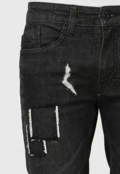 INDICODE JEANS ROBERTS - Short En Jean - Black -INDICODE JEANS Boutique 085bc97752704f97970d0a0f8457bb54