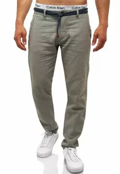 INDICODE JEANS ARONA - Chino - Lt Grey -INDICODE JEANS Boutique 092f212babc14724a49b83d08c5ab132