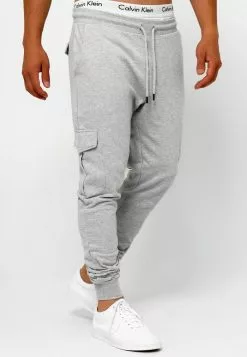 INDICODE JEANS BENDNER - Pantalon Cargo - Lt Grey Mix -INDICODE JEANS Boutique 09466bd0783040e78a1956635b5a4a32