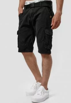INDICODE JEANS MONROE - Short - Black