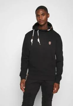 INDICODE JEANS NEVILLY - Sweat à Capuche - Black
