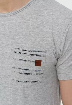 INDICODE JEANS MORAN - T-shirt Imprimé - Lt Grey Mix -INDICODE JEANS Boutique 0a2a49ee342b49e29d45f4856be97923