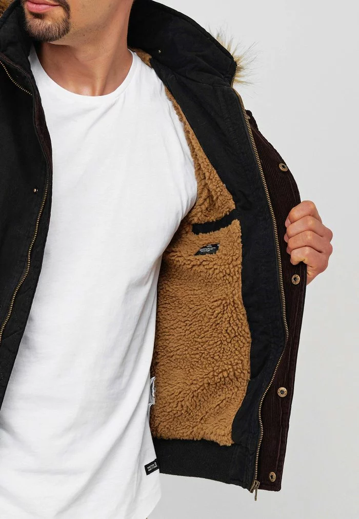 INDICODE JEANS Veste D'hiver - Black 4 INDICODE JEANS Veste D'hiver - Black – Image 4