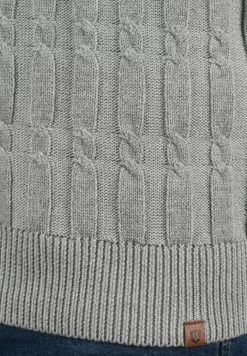 INDICODE JEANS IDPAULO - Pullover - Grey Mix -INDICODE JEANS Boutique 0b8ba3f4f1f544b3a0be9bd2550ce78b