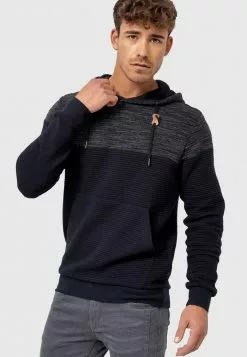 INDICODE JEANS SAUNDERS - Sweat à Capuche - Black