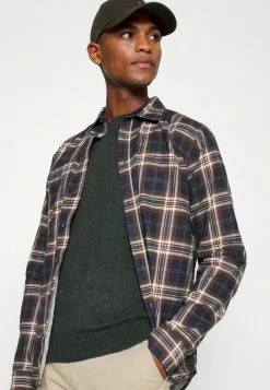 INDICODE JEANS COLLINSON - Chemise - Navy -INDICODE JEANS Boutique 0c136a849a2f46a79102f1c542cf5126