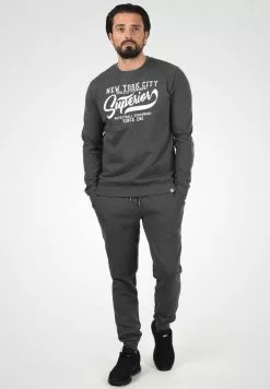 INDICODE JEANS IDGALLO - Pantalon De Survêtement - Grey Mix -INDICODE JEANS Boutique 0c457f5e13184779b0e3ce490a0eafc0