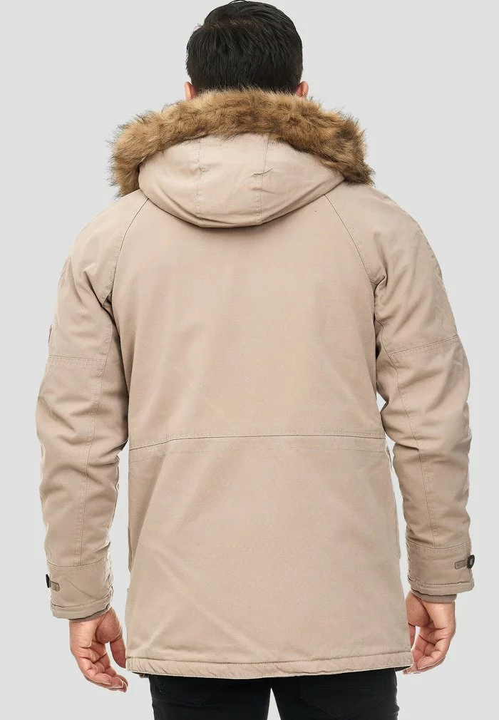 INDICODE JEANS Veste D'hiver - Mottled Dark Grey 3 INDICODE JEANS Veste D'hiver - Mottled Dark Grey – Image 3