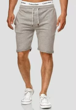 INDICODE JEANS ALDRICH - Short - Grey