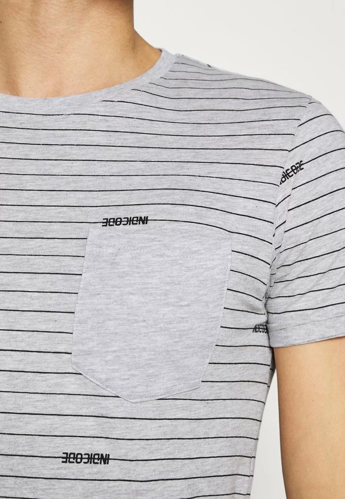 INDICODE JEANS ECKLEY - T-shirt Imprimé - Light Grey Mix 5 INDICODE JEANS ECKLEY - T-shirt Imprimé - Light Grey Mix – Image 5