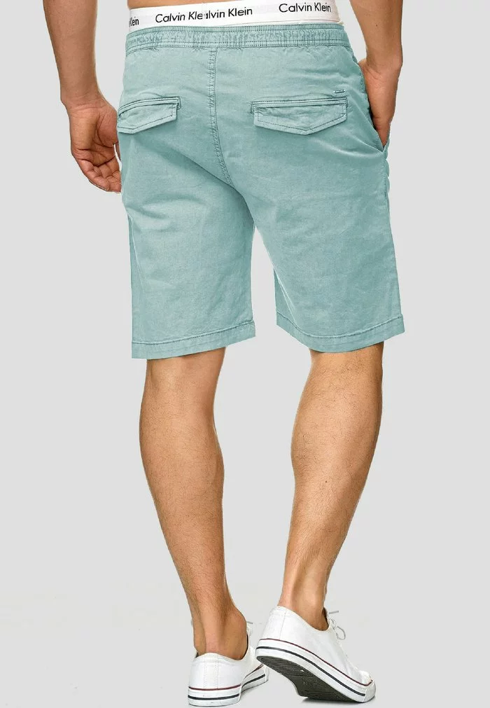 INDICODE JEANS KELOWNA - Short - Blue Surf 3 INDICODE JEANS KELOWNA - Short - Blue Surf – Image 3