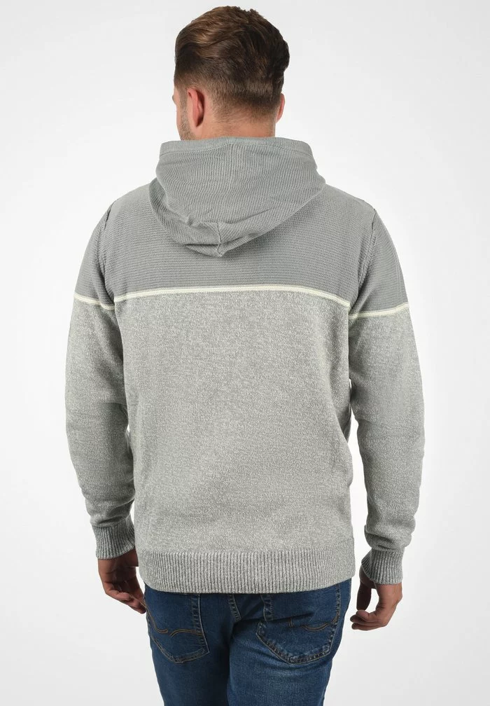 INDICODE JEANS IDLYNDE - Sweat à Capuche - Light Grey 3 INDICODE JEANS IDLYNDE - Sweat à Capuche - Light Grey – Image 3